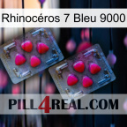 Rhinocéros 7 Bleu 9000 14